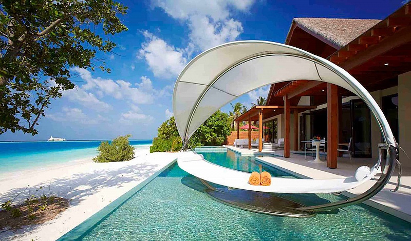 Two-Bedroom Beach Pool Pavilion