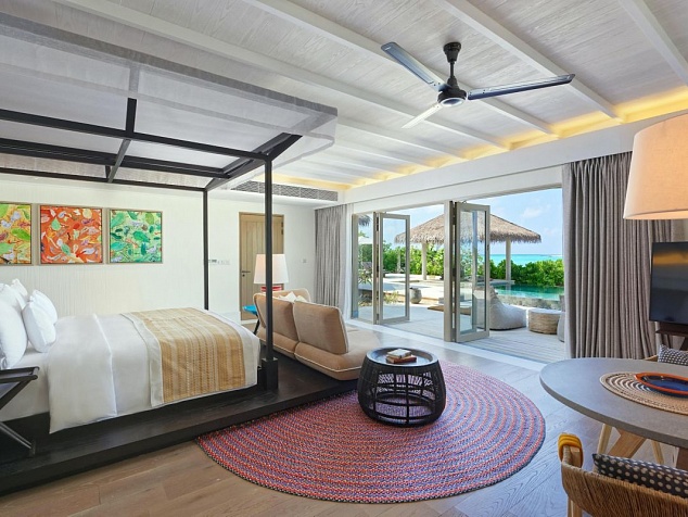 Two-Bedroom Beachfront Pool Residence