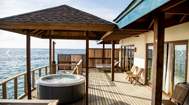 TWO-BEDROOM WATER VILLA SUITE WITH SPA TUB